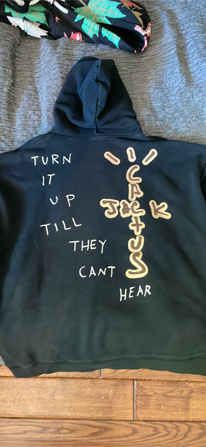 Travis Scott "Highest In The Room" Hoodie Black Size L - photo 4