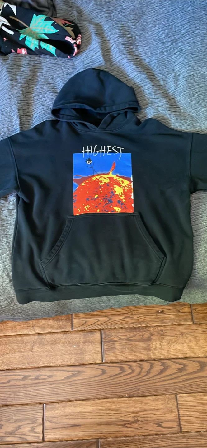 Travis Scott "Highest In The Room" Hoodie Black Size L - photo 2