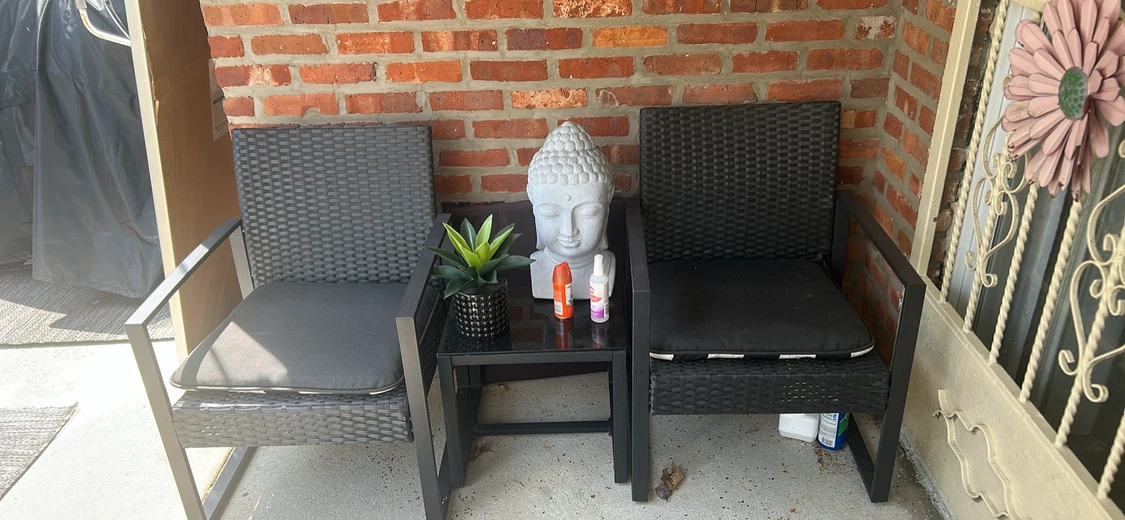 Outdoor patio set