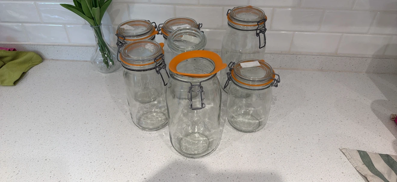 6 jars