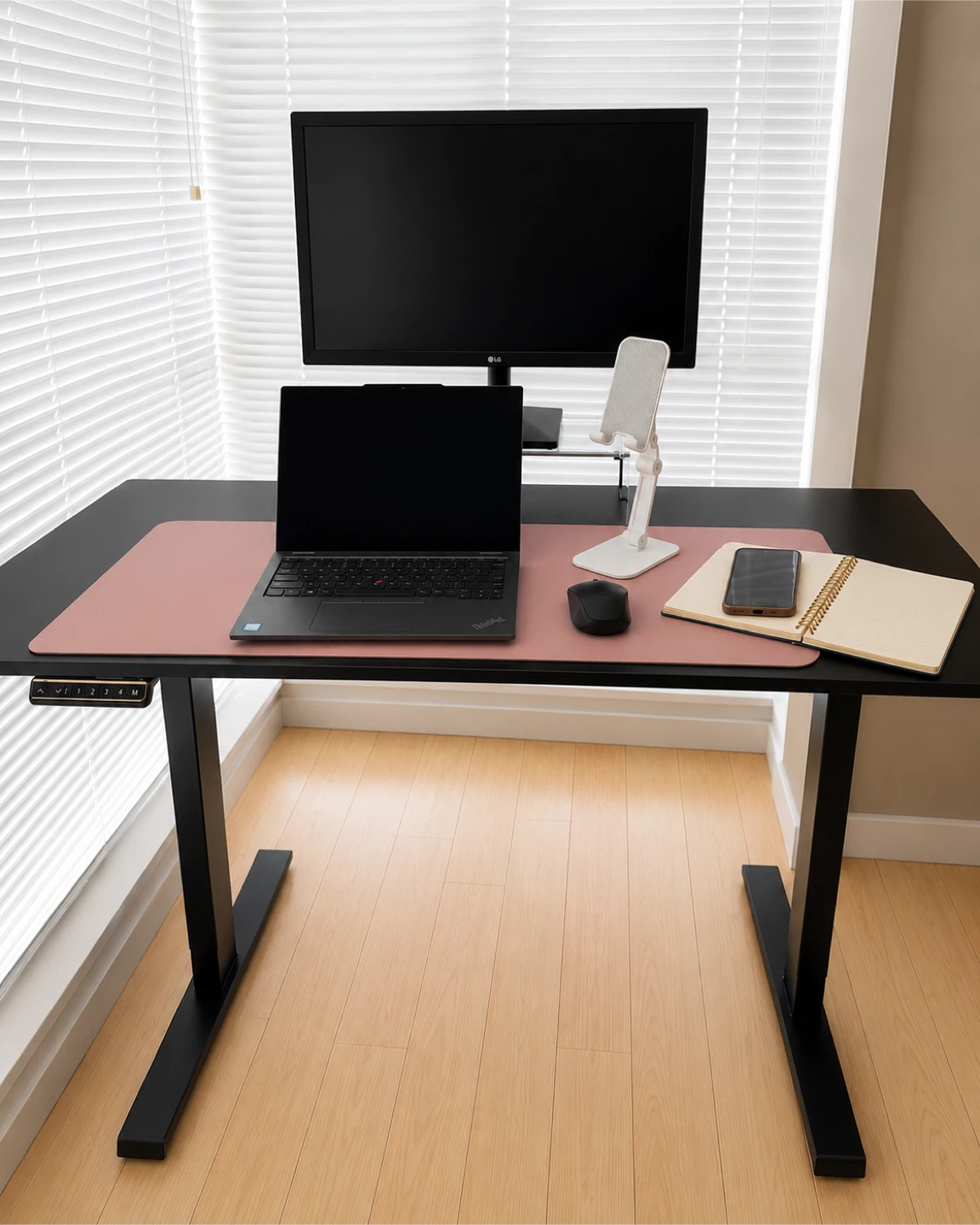 Adjustable Standing Desk Frame