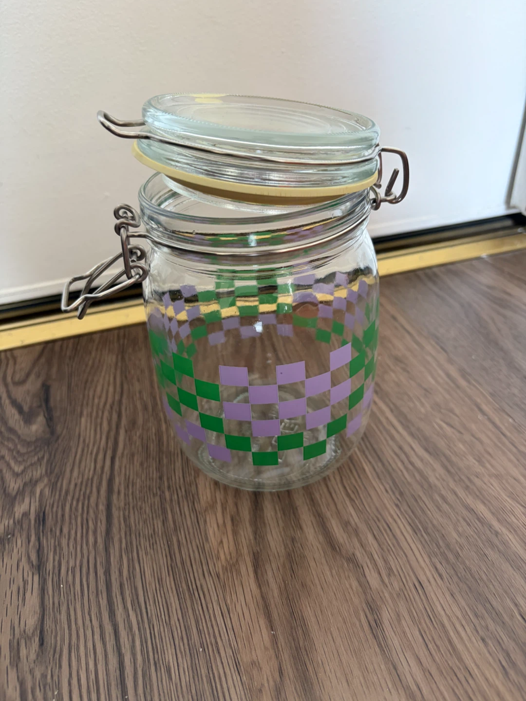 Glass Storage Jar with Clip Top Lid - photo 2