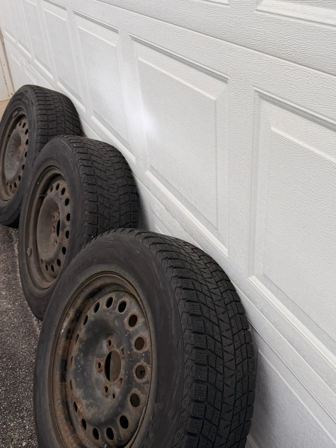 Bridgestone Winter Tires on Rims (Set of 4) - photo 2