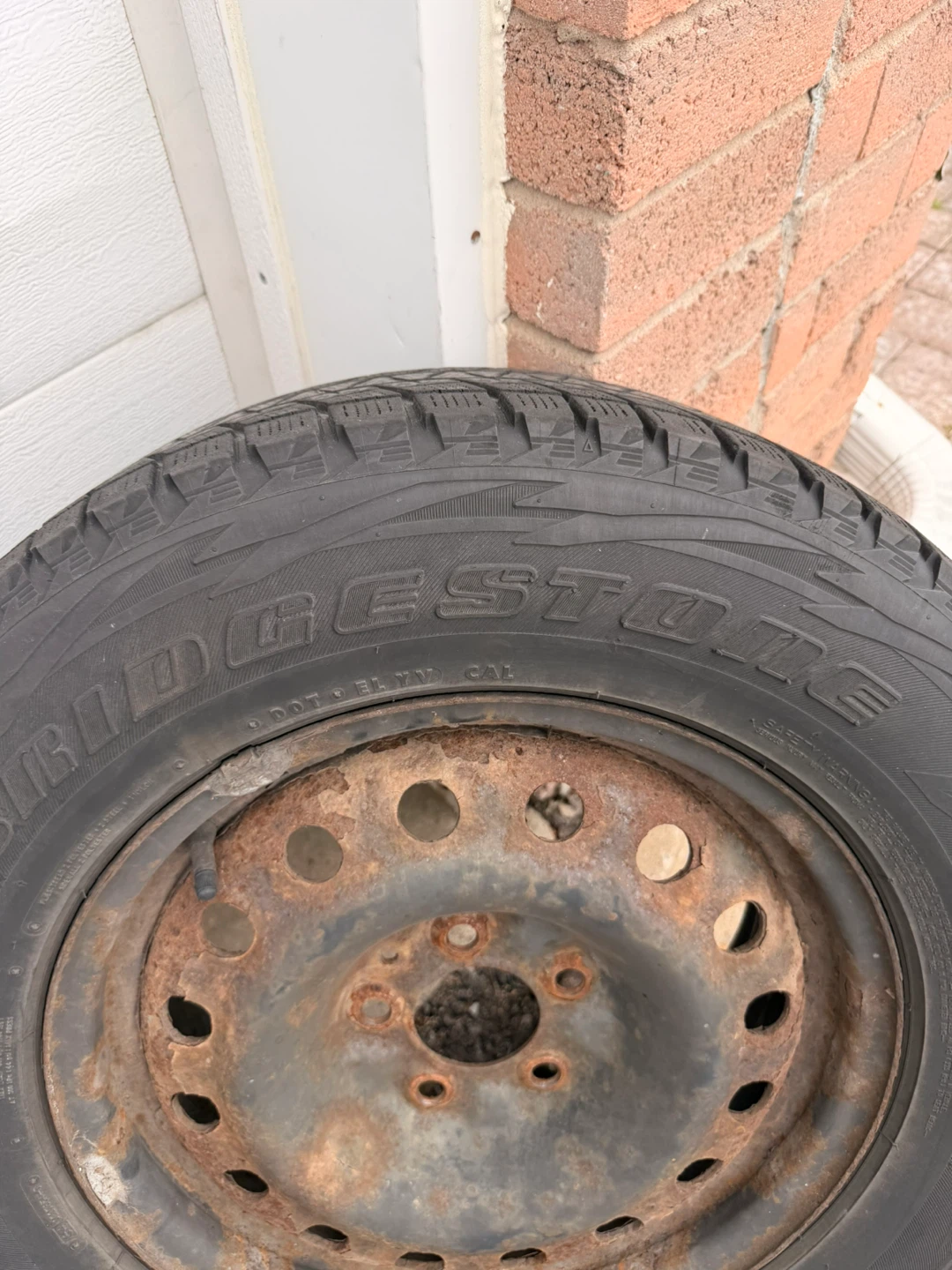 Bridgestone Winter Tires on Rims (Set of 4) - photo 4