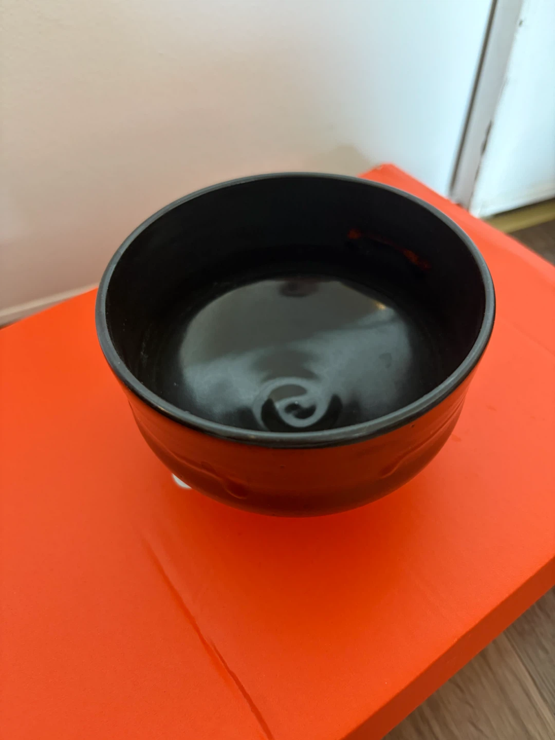 Matcha Black Ceramic Bowl