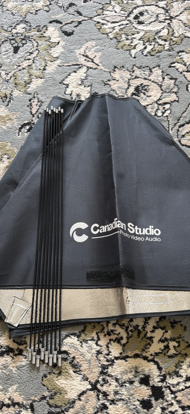 2 Canadian Studio Softbox with Support Rods