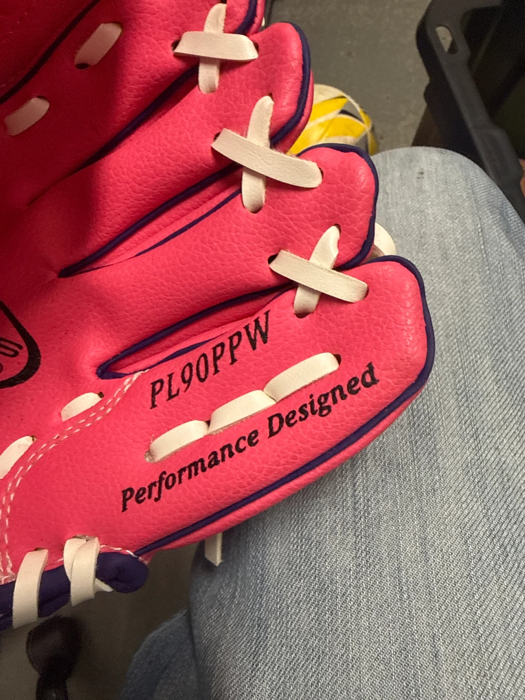Rawlings Pink Youth Baseball Glove - photo 3