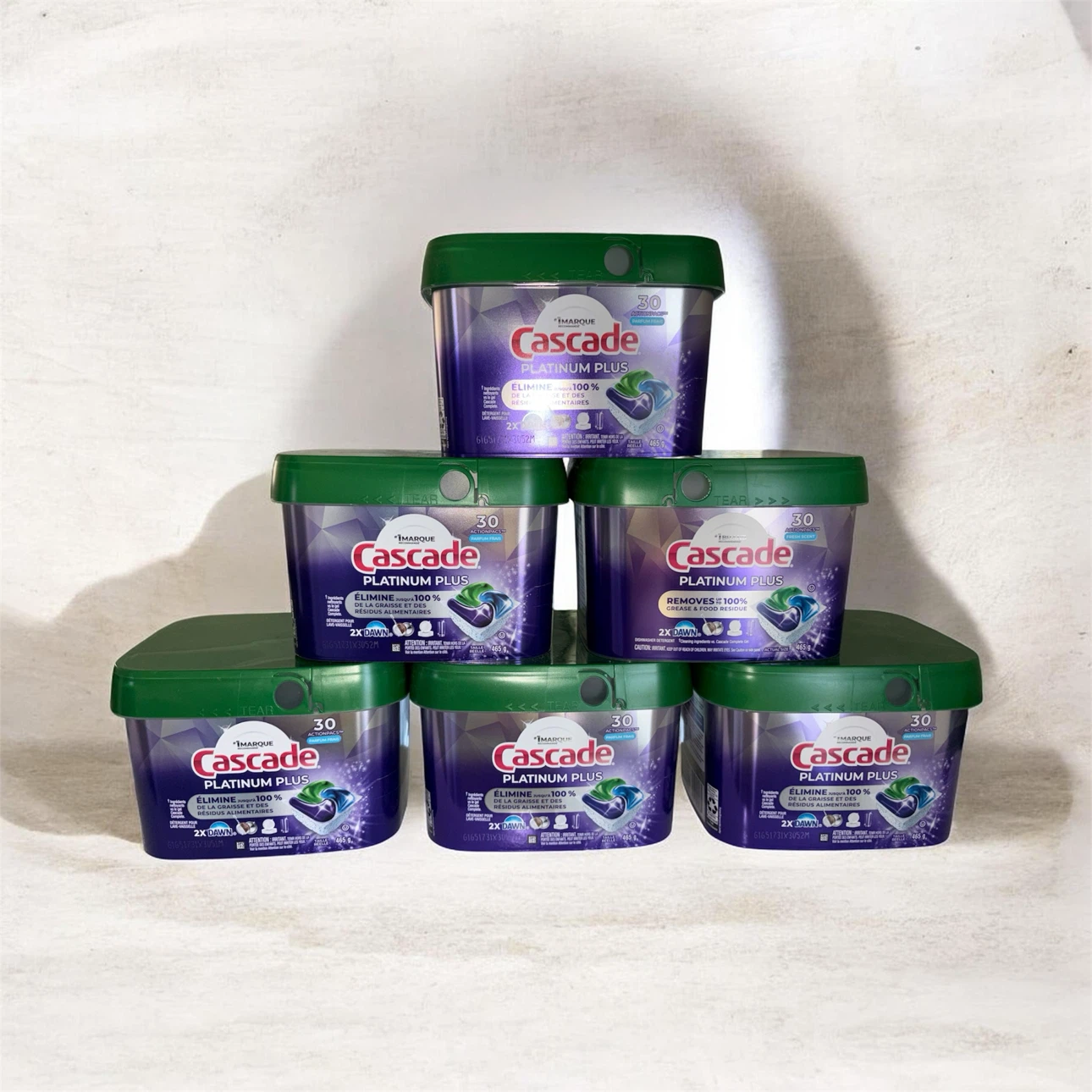 Cascade Platinum Plus Dishwasher Detergent