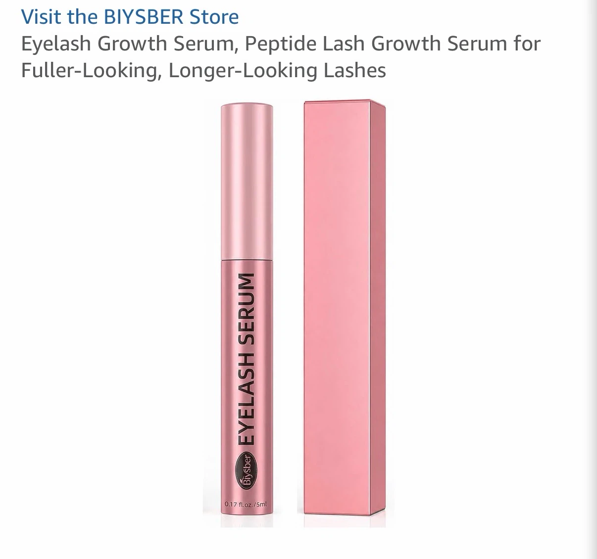 Blysber Eyelash Serum