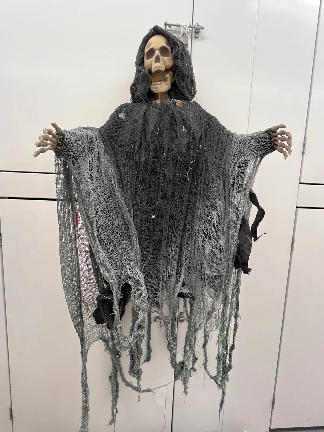 Halloween Hanging Grim Reaper Skeleton Lot 3pc