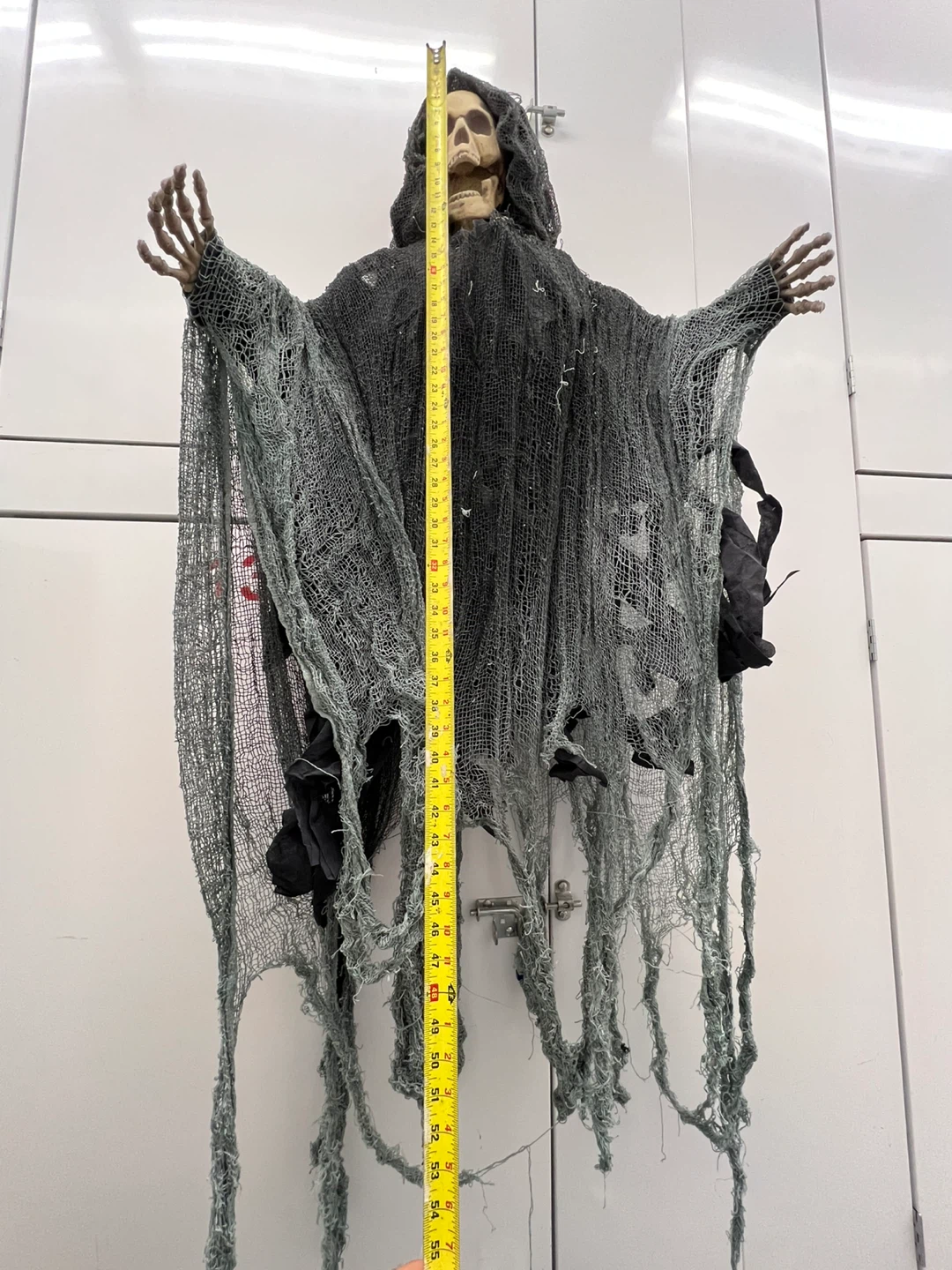 Halloween Hanging Grim Reaper Skeleton Lot 3pc - photo 2