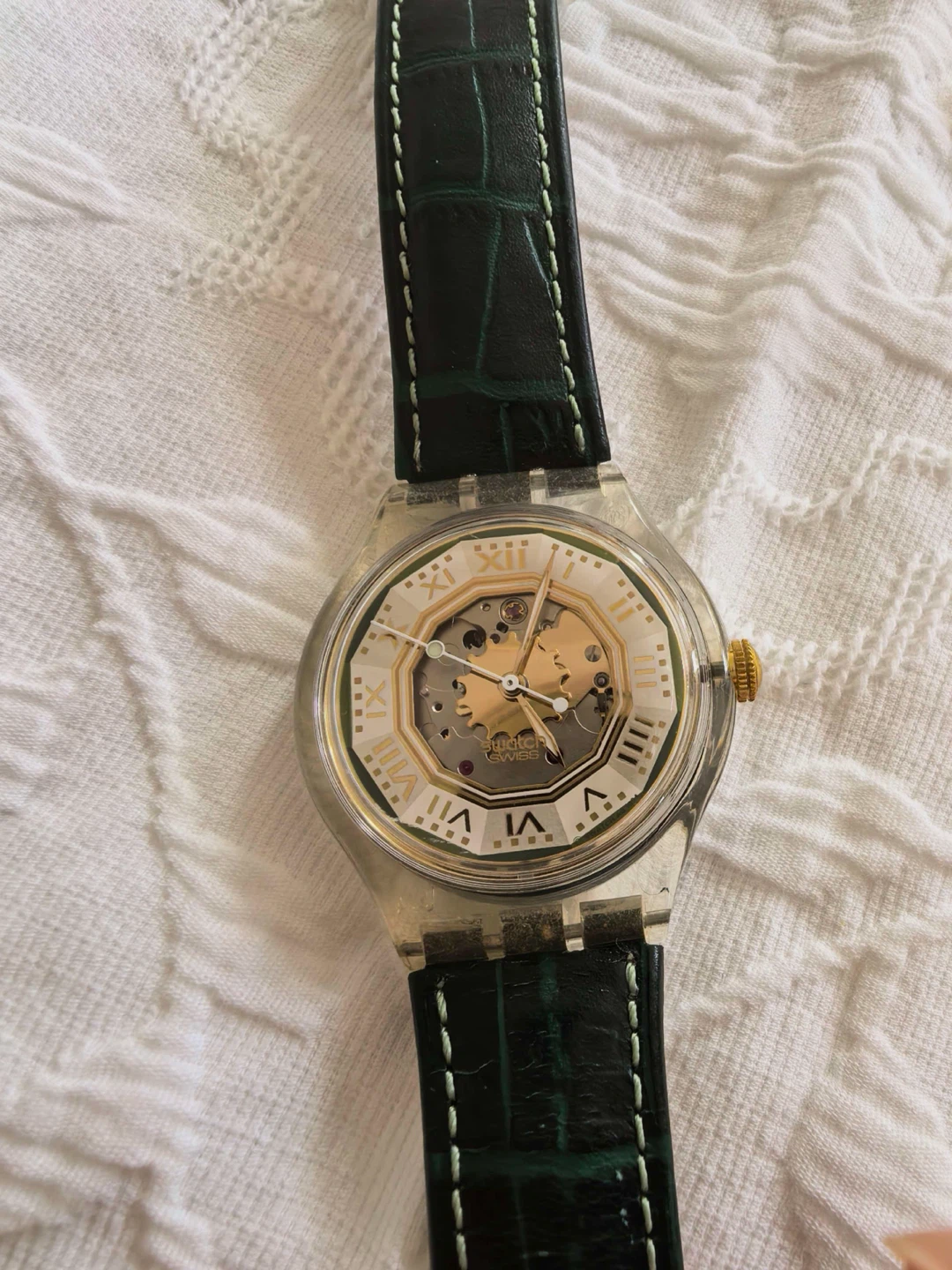 Vintage Swatch Automatic Skeleton Watch - photo 2