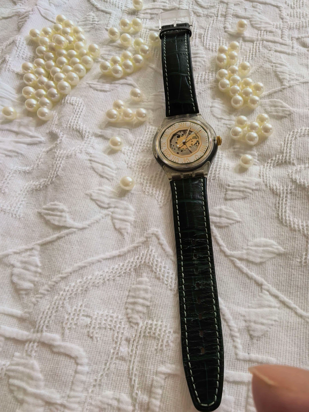 Vintage Swatch Automatic Skeleton Watch