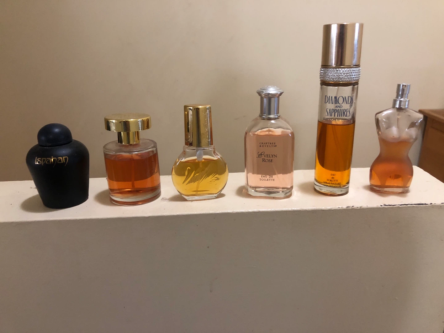 Old perfume collection