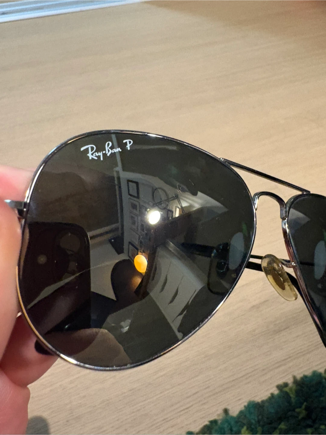 Ray-Ban Aviator Sunglasses with Case - photo 2