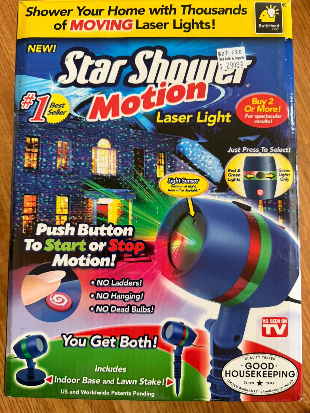 Star Shower Motion Laser Light