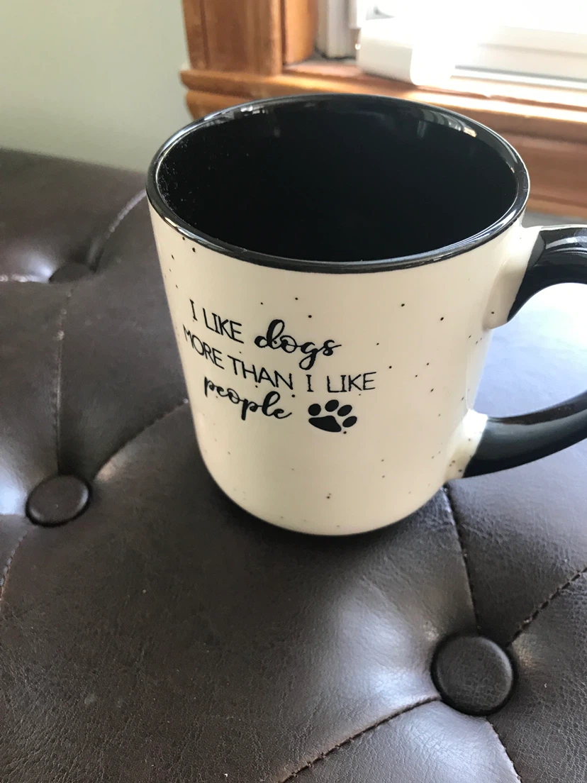 I Like Dogs More Than I Like People Mug