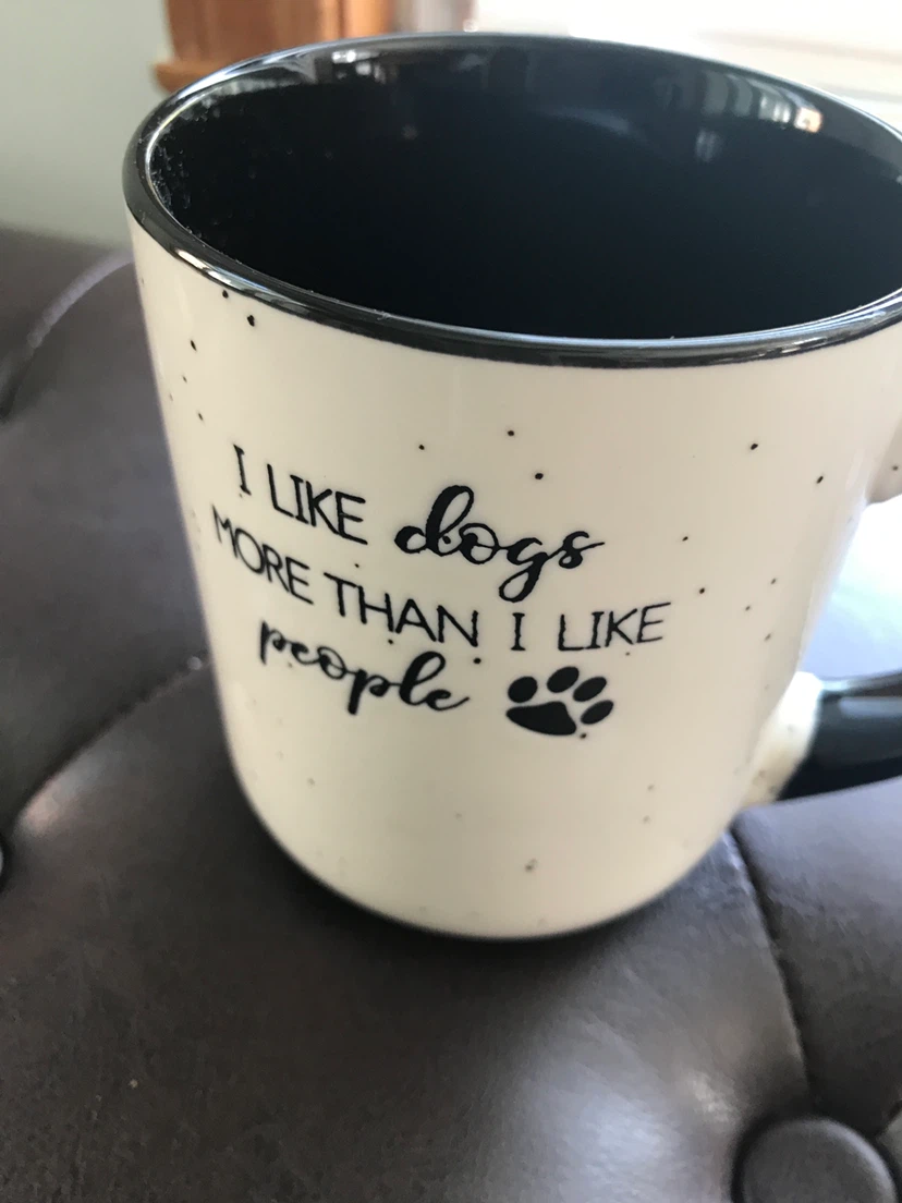 I Like Dogs More Than I Like People Mug - photo 2