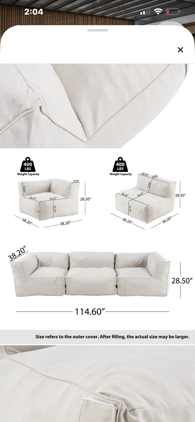 Outdoor sofa - photo 3