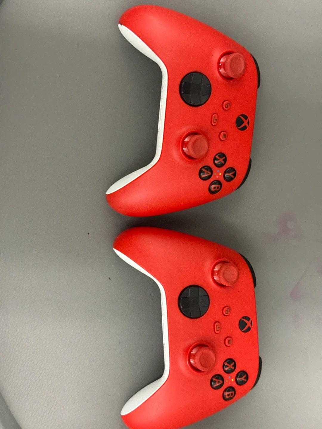 2. Xbox Wireless Controllers - Red and White