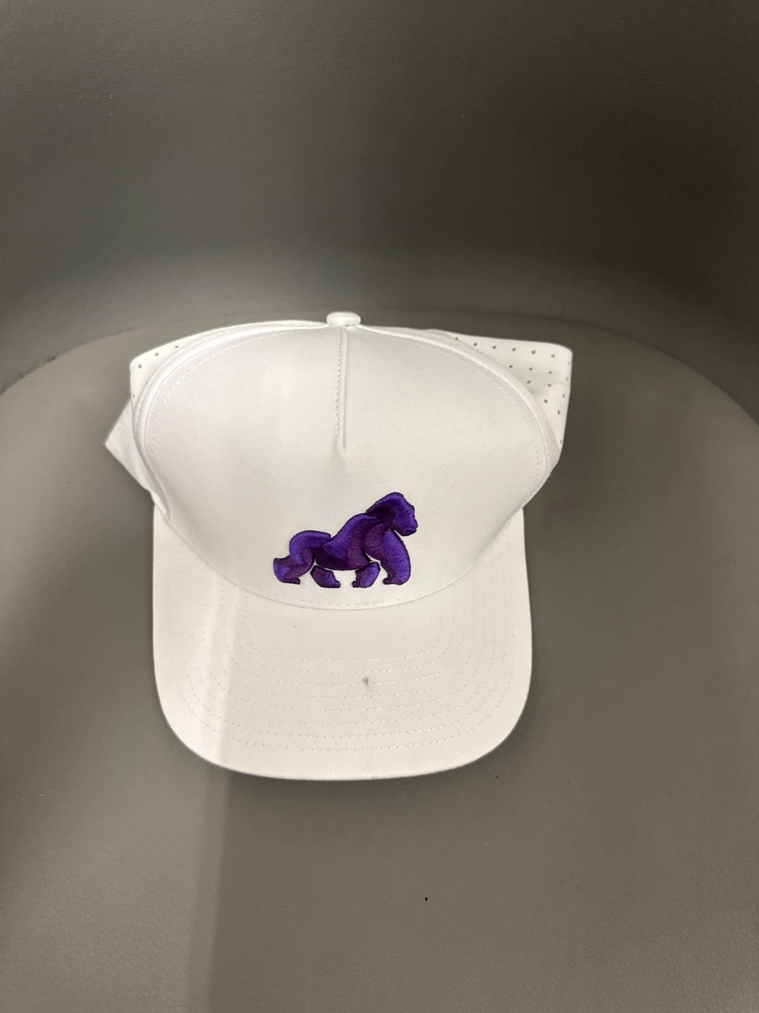 Waggle Grape Ape OG Snapback White Hat