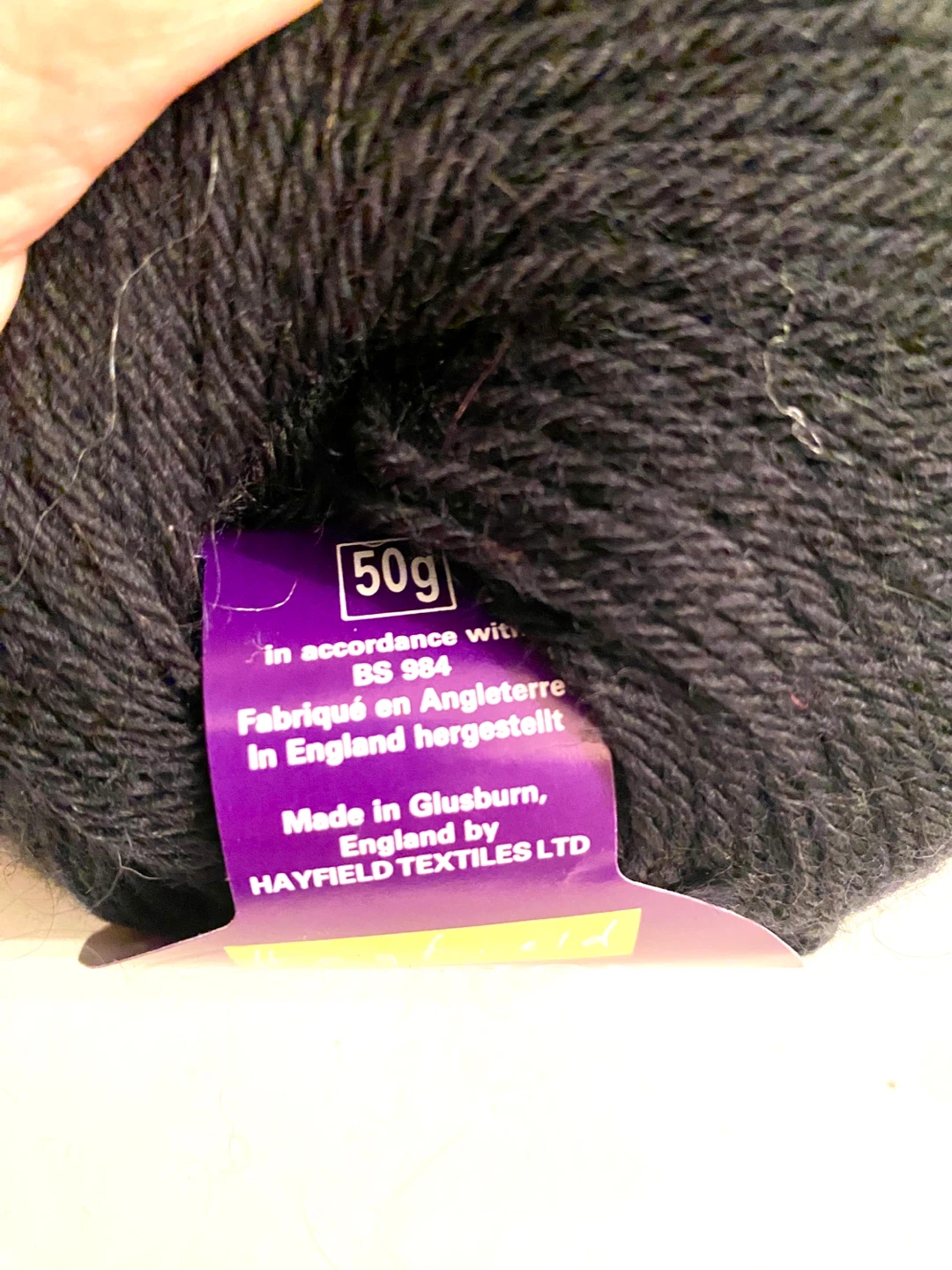 Hayfield Traditional Pure Wool Double Knitting Black 11 Balls - photo 4