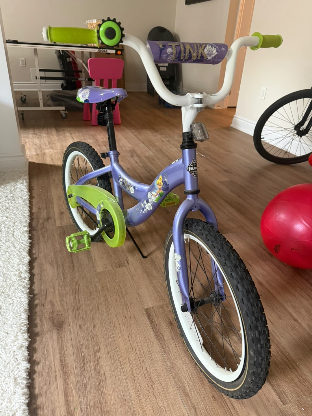 Kids Purple "Tinks" Bike