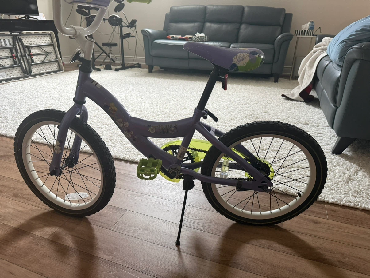 Kids Purple "Tinks" Bike - photo 2