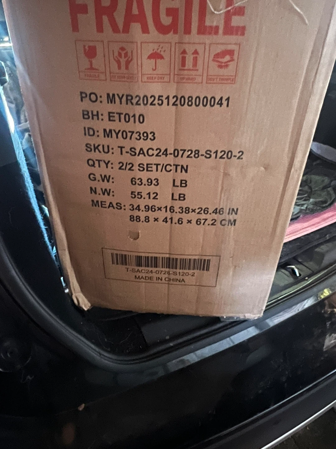 Split unit air conditioner