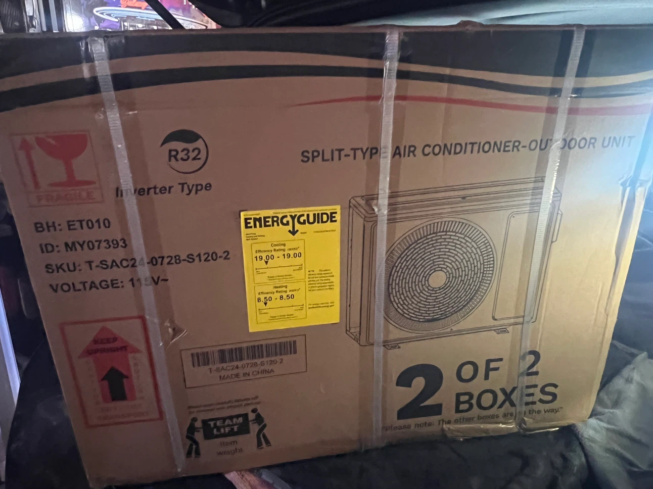 Split unit air conditioner - photo 2