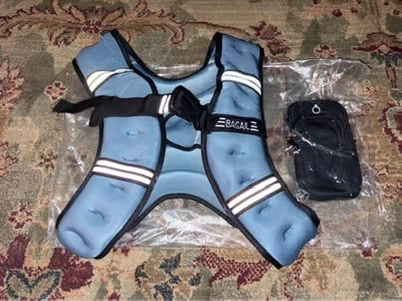 New BAGAIL 12lbs Weighted Vest with Detachable Phone Pouch - photo 5