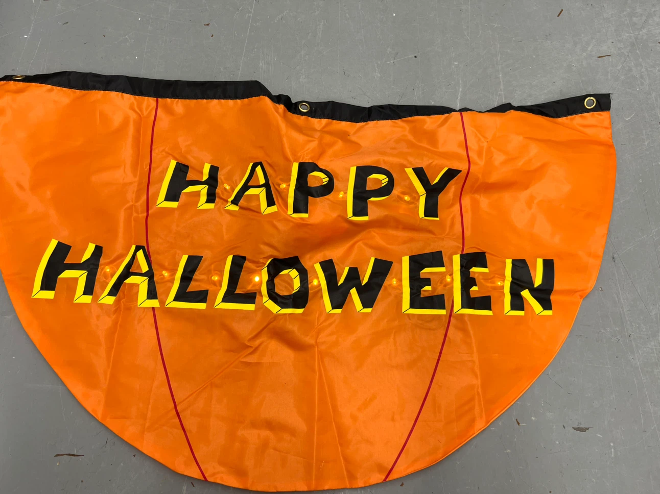 Happy Halloween Pumpkin Flag - photo 2