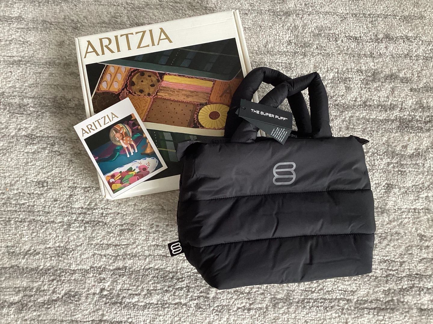 Aritzia Super puff super tote mini