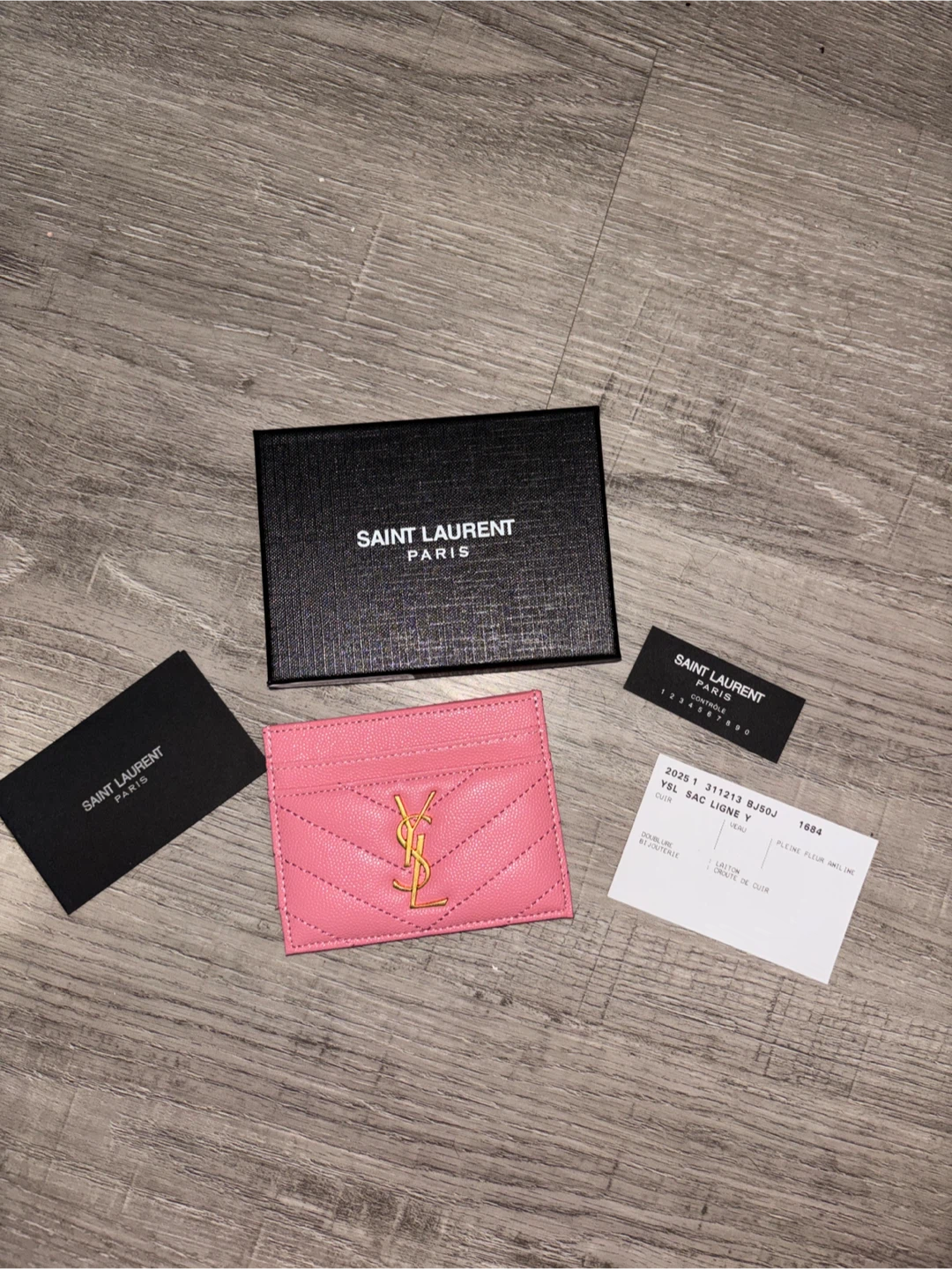 Ysl authentic slip wallet - photo 2