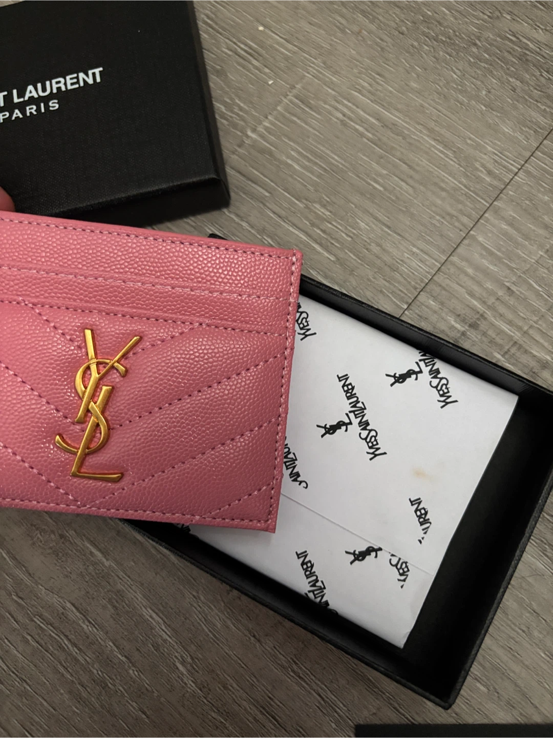 Ysl authentic slip wallet - photo 5