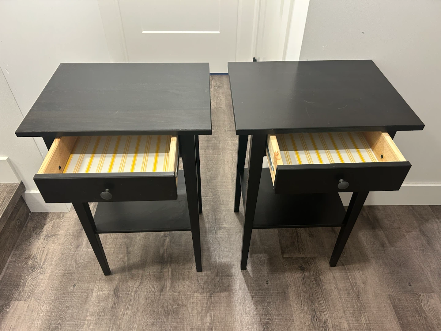 pair of IKEA HEMNES nightstands - photo 2