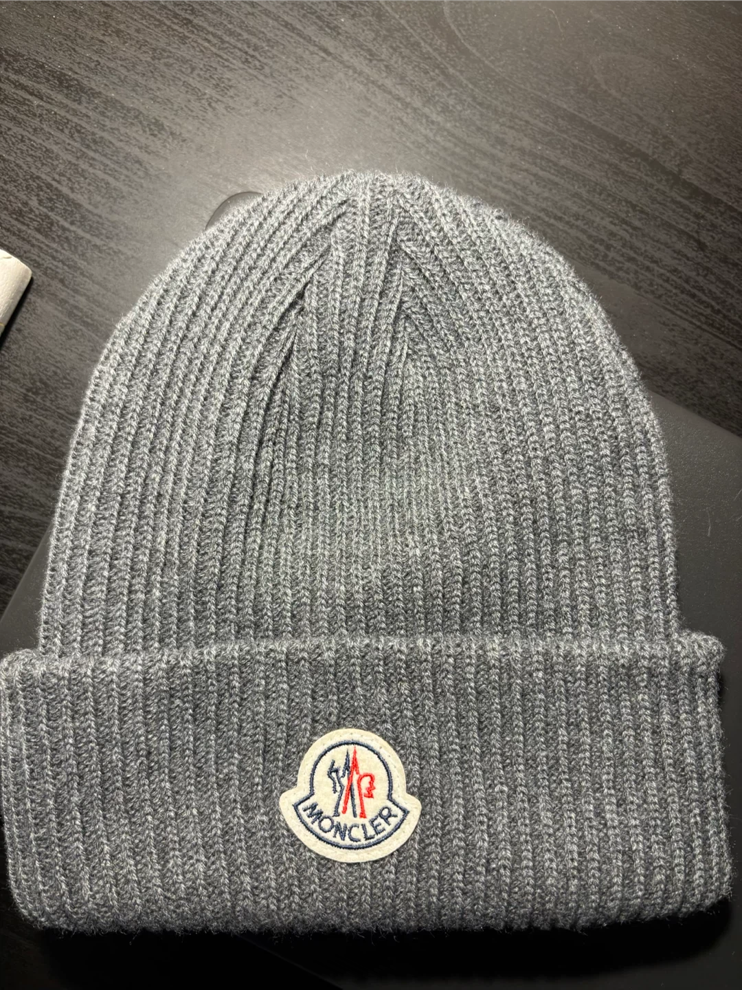 Moncler Grey Beanie