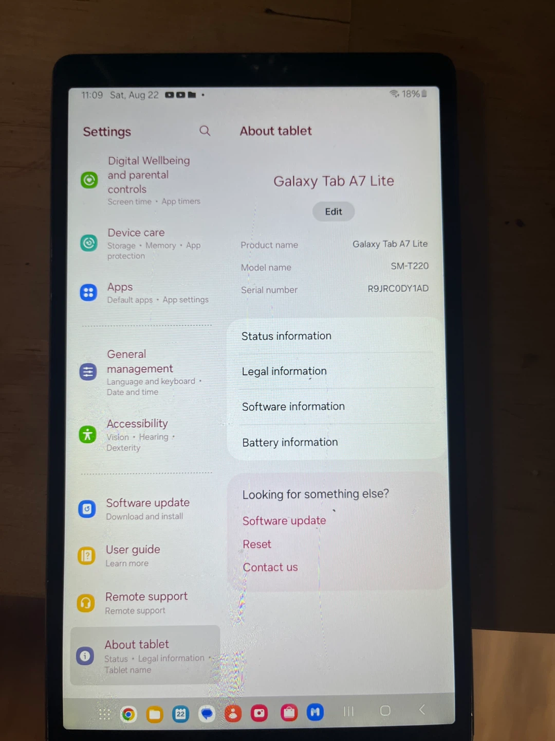 Samsung Galaxy Tab A7 Lite Tablet