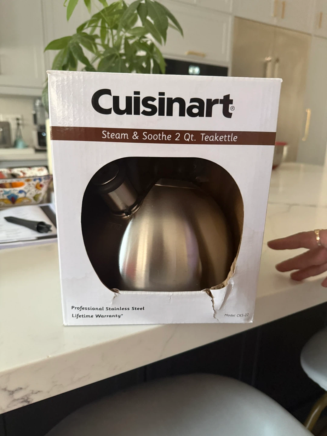 Cuisinart Steam & Soothe 2 Qt. Teakettle