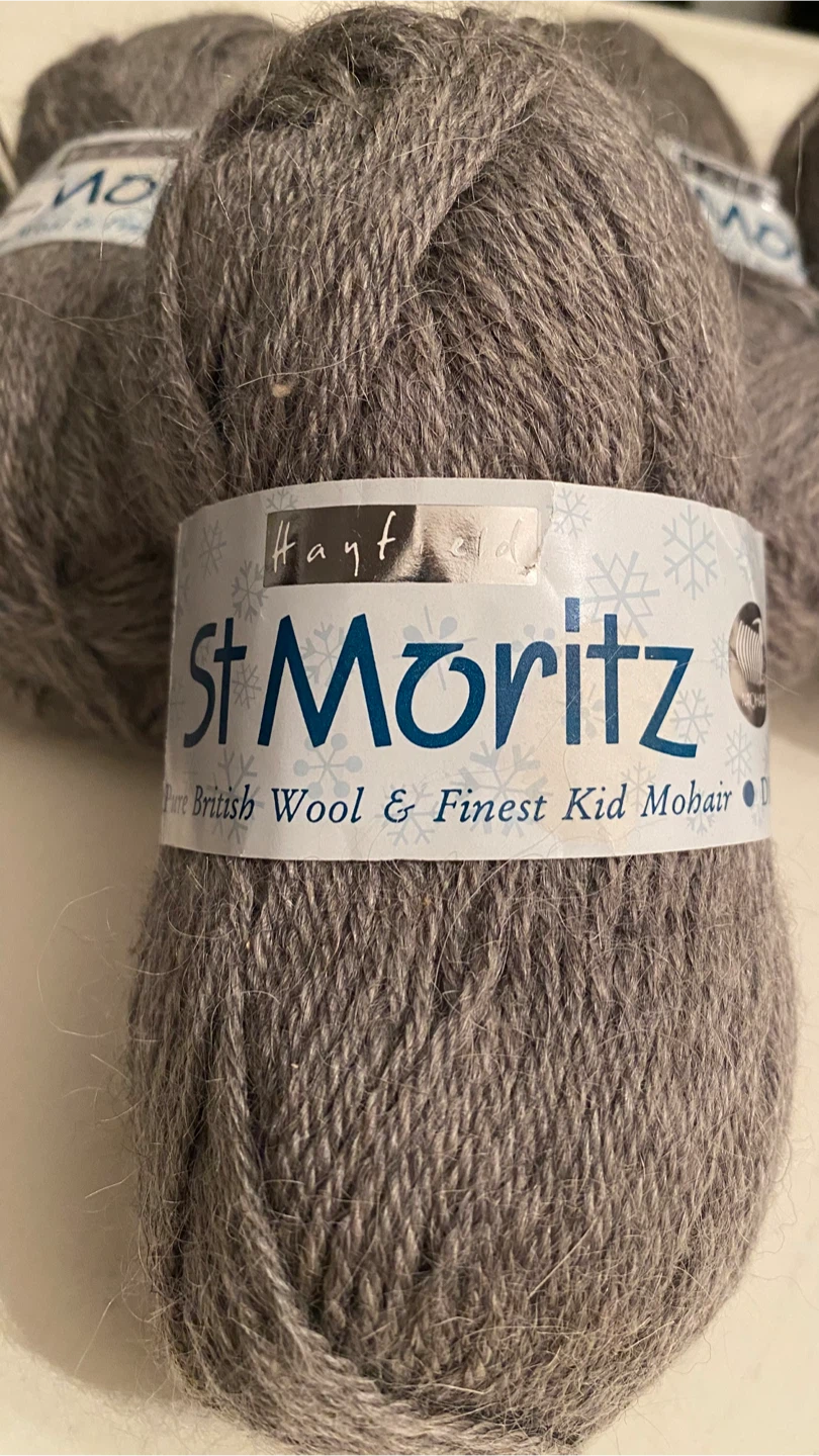 Hayfield St. Moritz Wool and Kid Mohair 3 Grey Yarns - photo 2