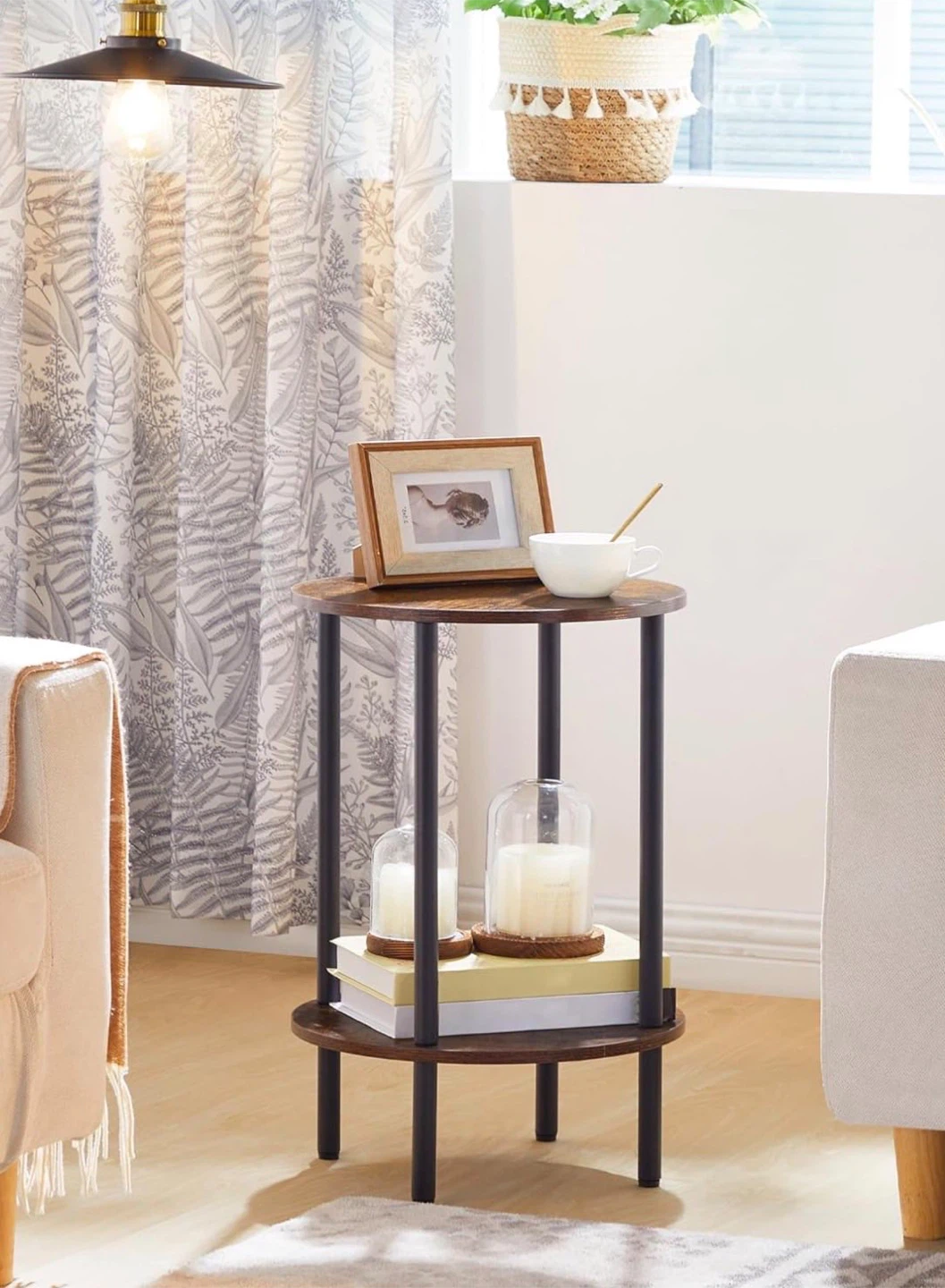 Two-Tier Round Side Table - photo 3