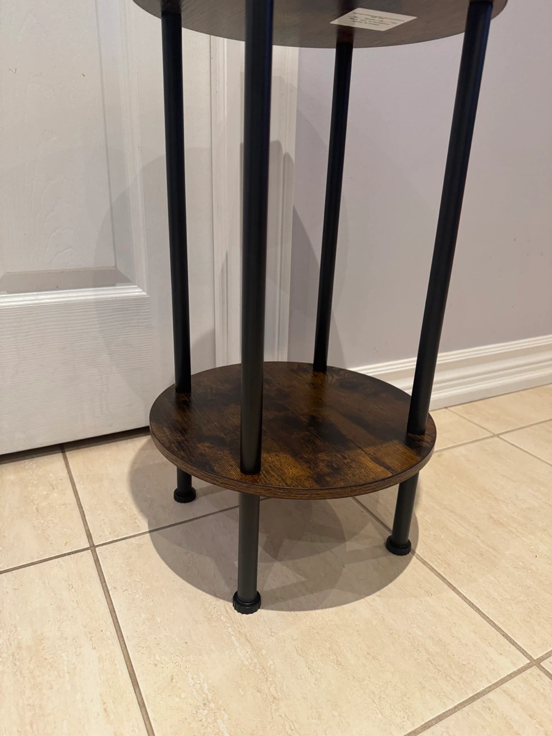 Two-Tier Round Side Table - photo 4