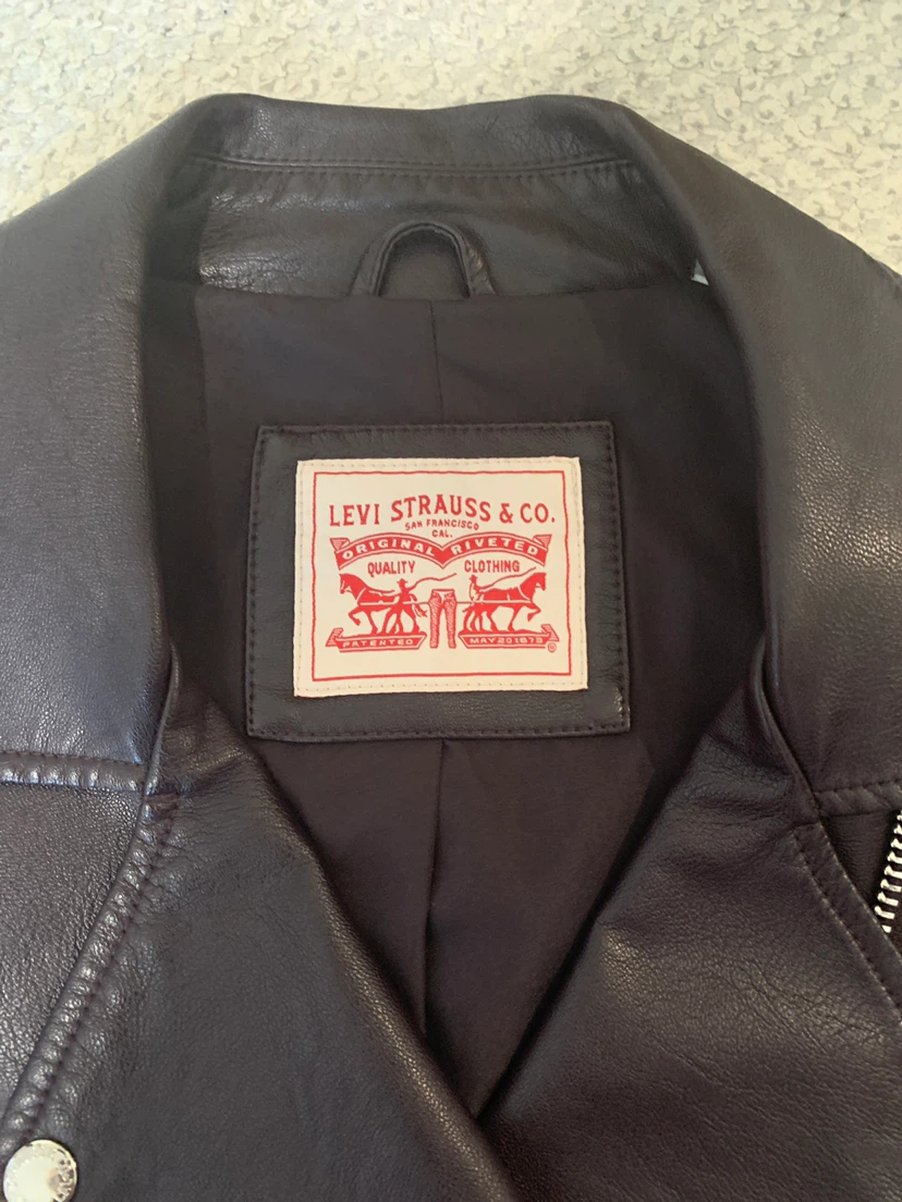 Levi Strauss & Co. Leather Biker Jacket