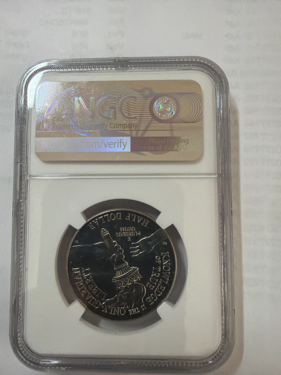 NGC Graded 2026 Enduring Liberty Half Dollar BU - photo 2