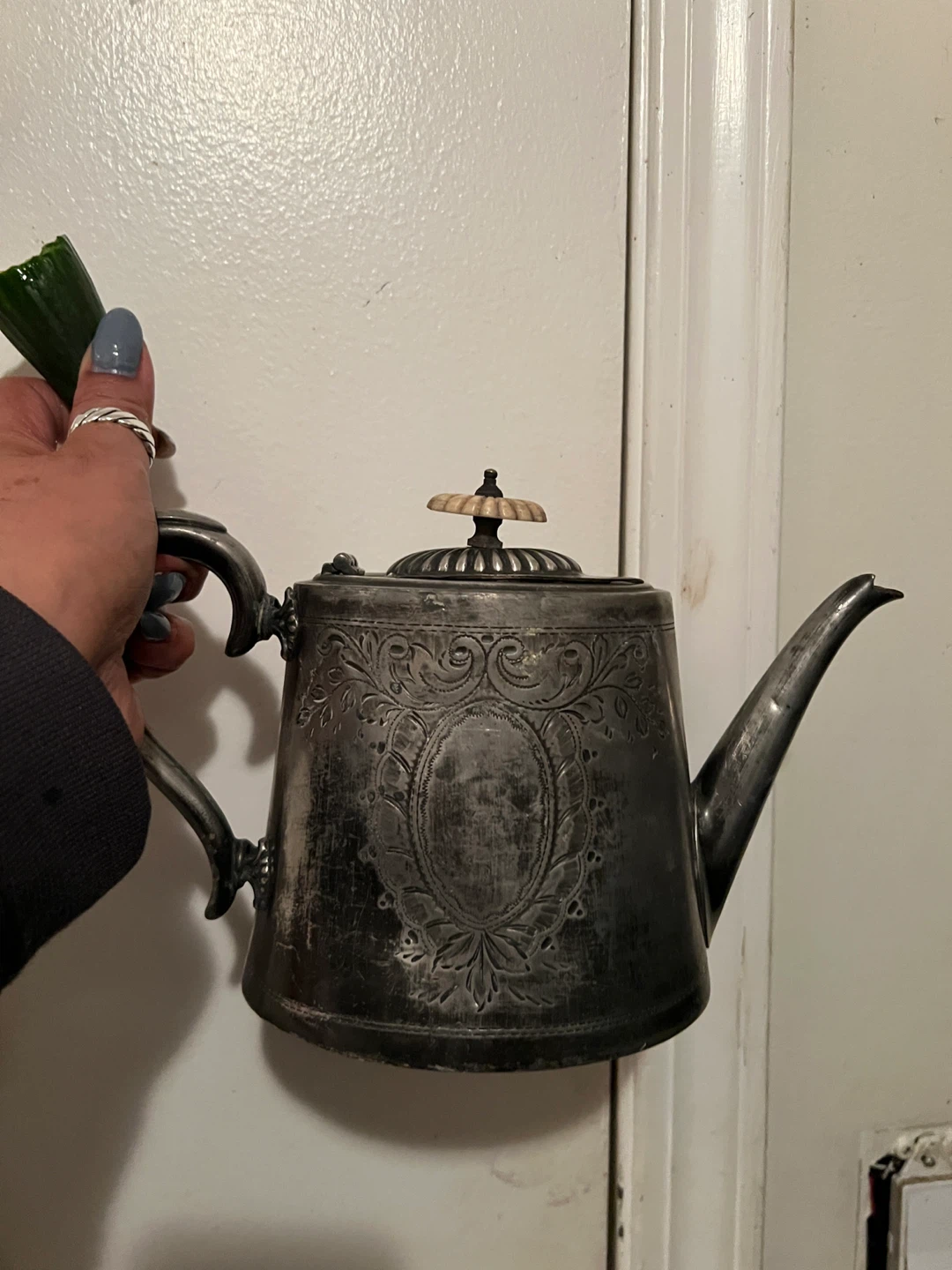 Vintage Silver Plated Teapot