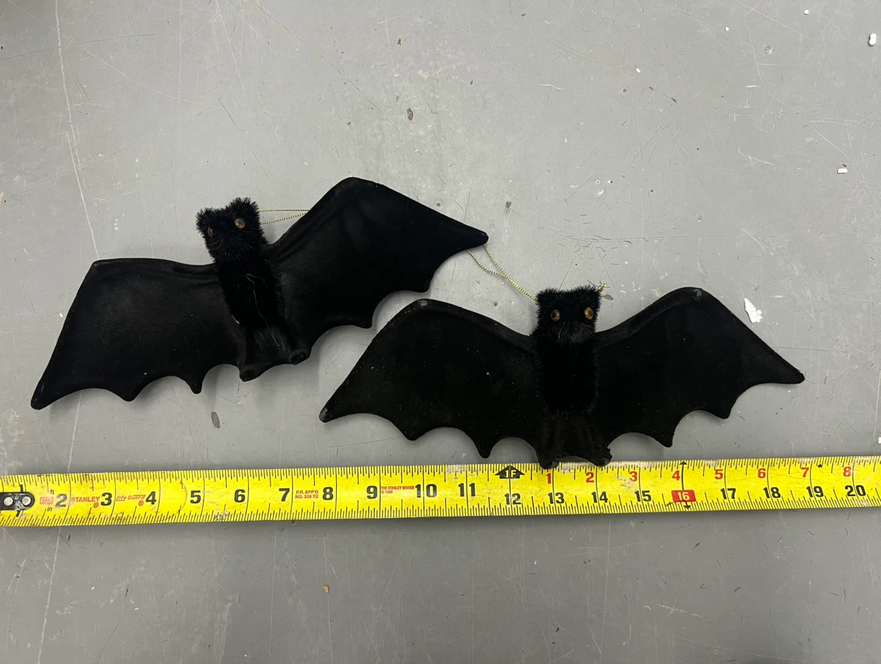 Halloween Ghost Lights, Witch Hat, and Bat Decorations - photo 5