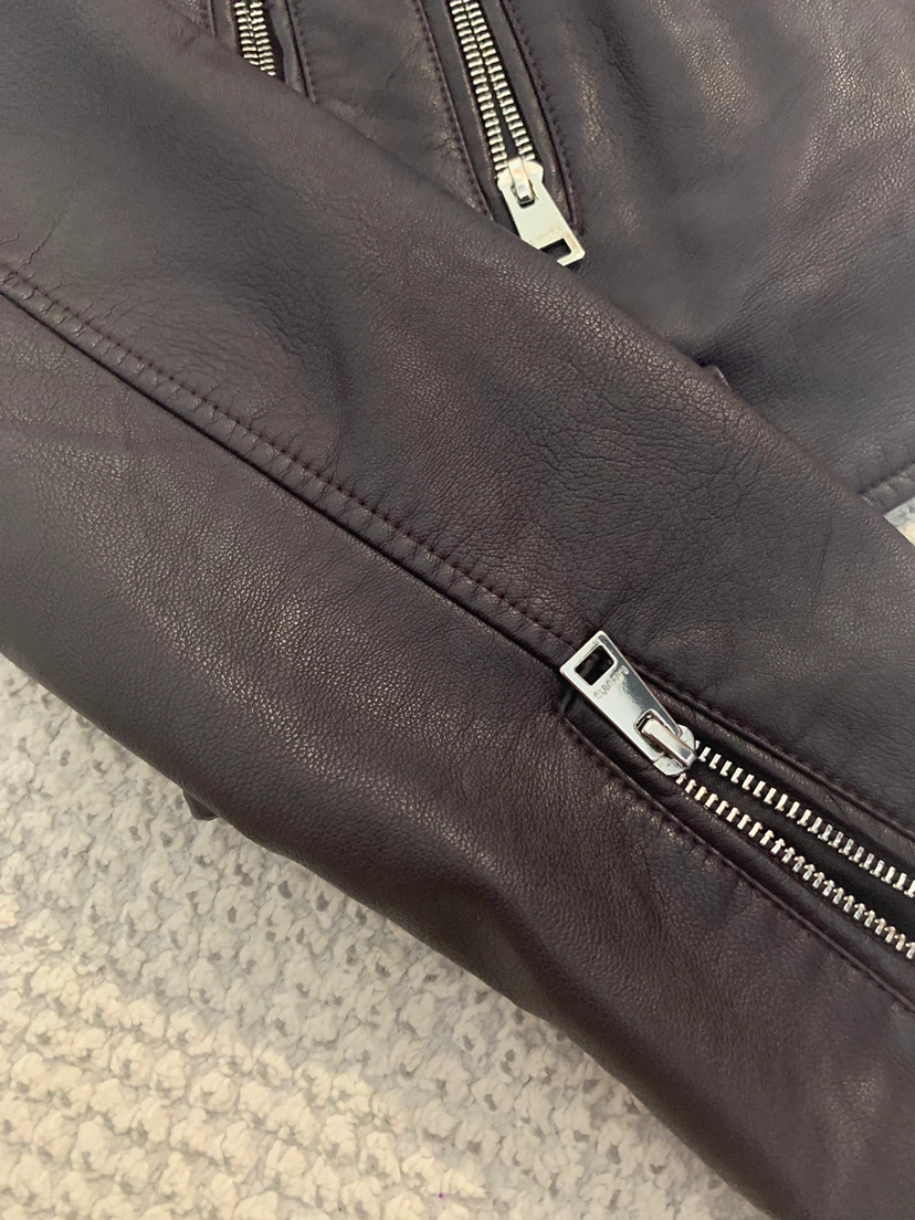 Levi Strauss & Co. Leather Biker Jacket - photo 3
