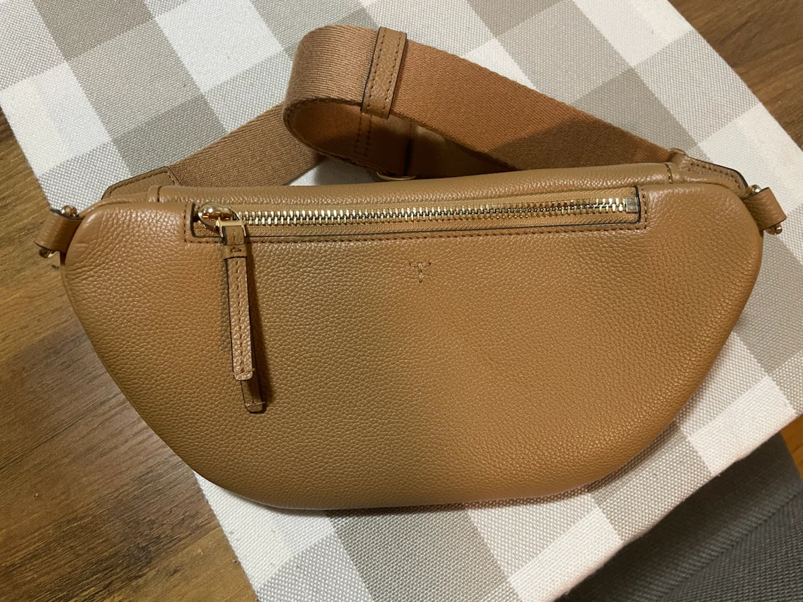 Tory Burch Perry Bombe Leather Belt Bag - photo 3
