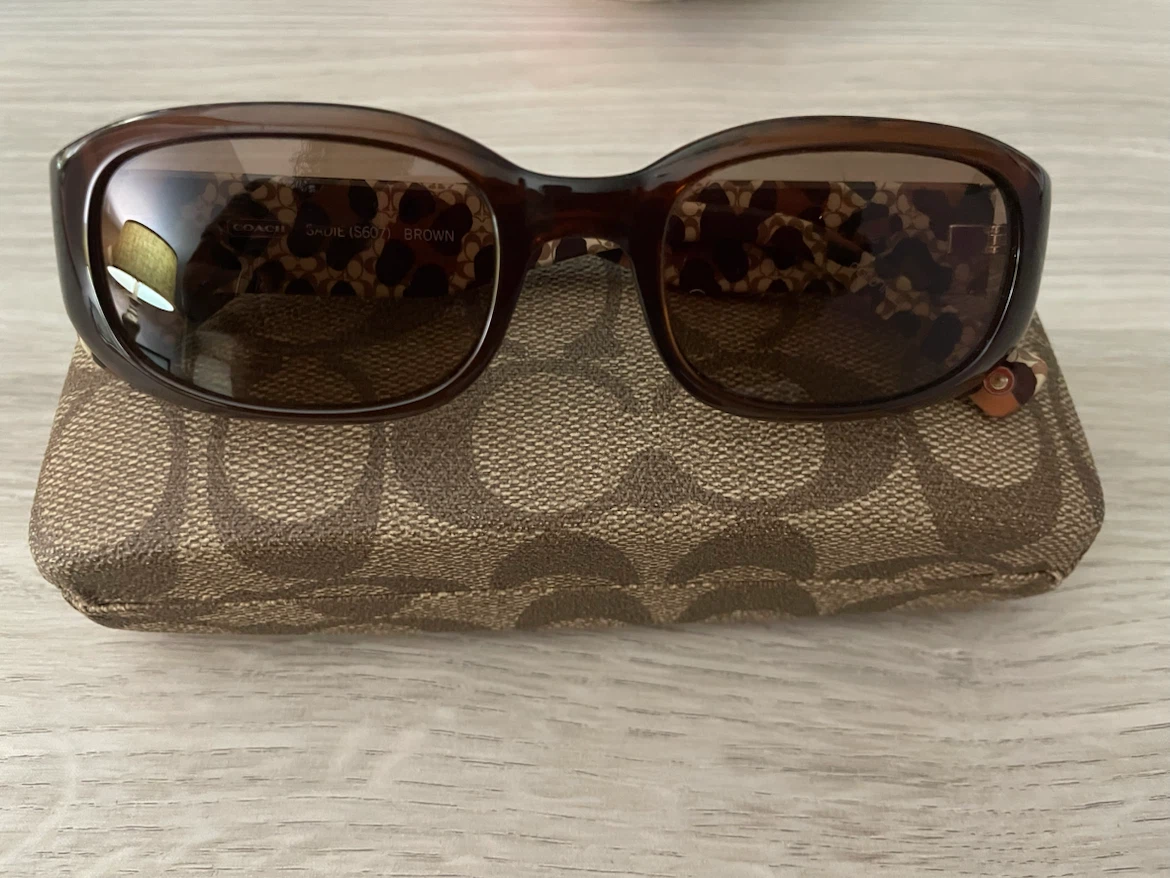 Coach Sadie S607 Brown Sunglasses