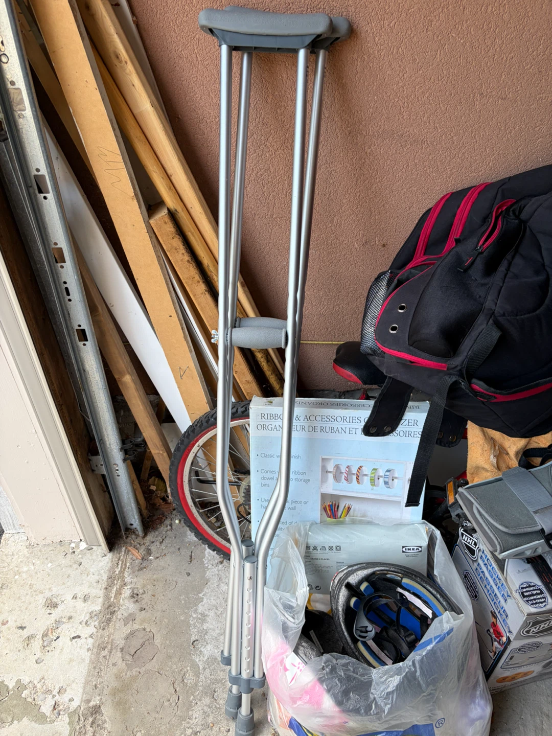 Adjustable Crutches and Walking Boot - photo 2